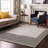 Premium Machine Washable Lyndhurst AMF995 Stripes Rug-884824877