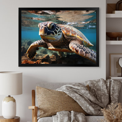 Hawaii Turle Whispers Of The Ocean sur impression sur toile