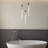3 - Light LED Cluster Crystal Pendant-1746072930
