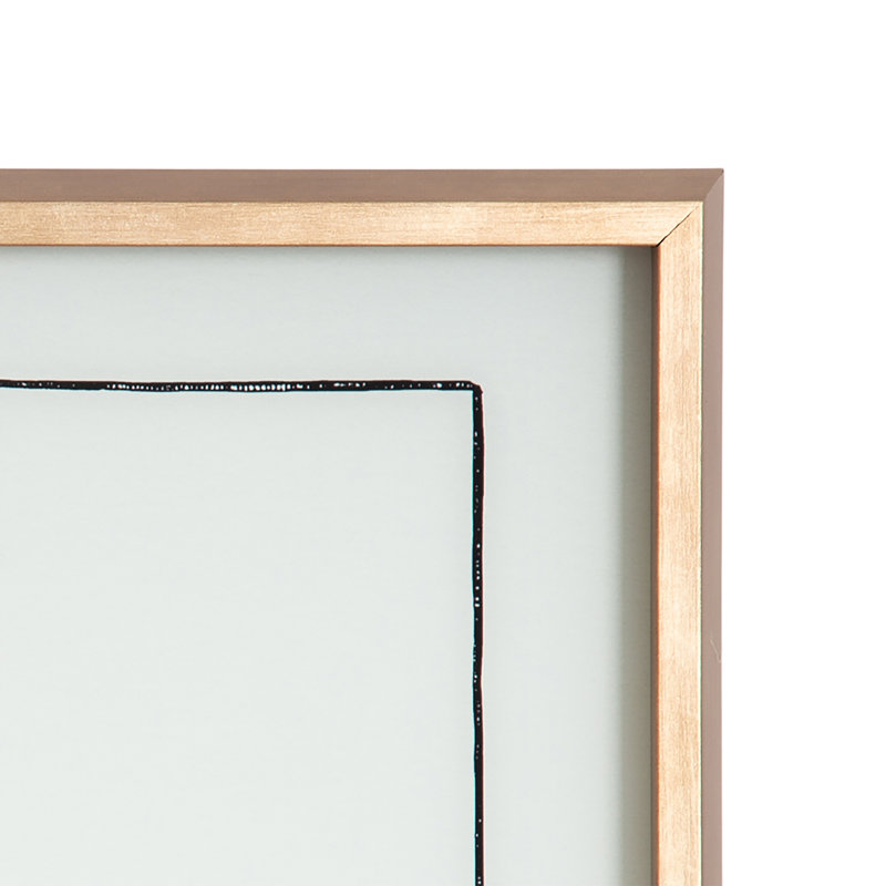 Tableau blanc Coquette Black Bow Frame par The Creative Bunch Studio