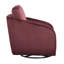 Fauteuil d'appoint pivotant à 360° Lauren en velours de 77 cm de large avec siège à ressorts ensachés-865284025