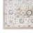 Nourison Astra Machine Washable Silver Taupe Vintage Indoor Rug-848525237