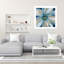 «Dazzling Bloom I», art abstrait contemporain contemporain avec fleur naturelle-414907892