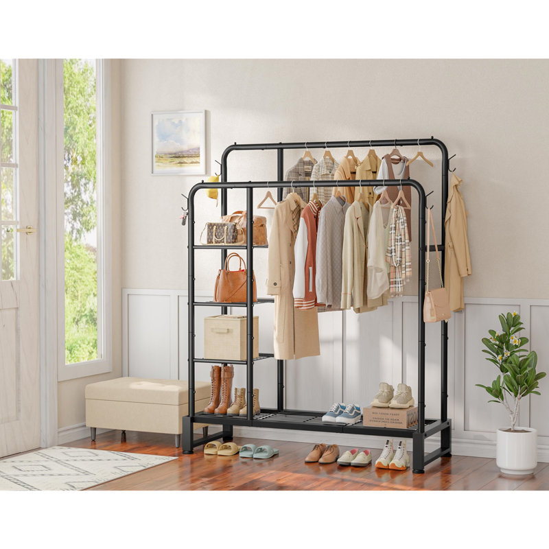 115cm Clothing Rack, Black