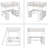 Jetmir Kids Loft Bed with Drawers-2018550734-2018550720