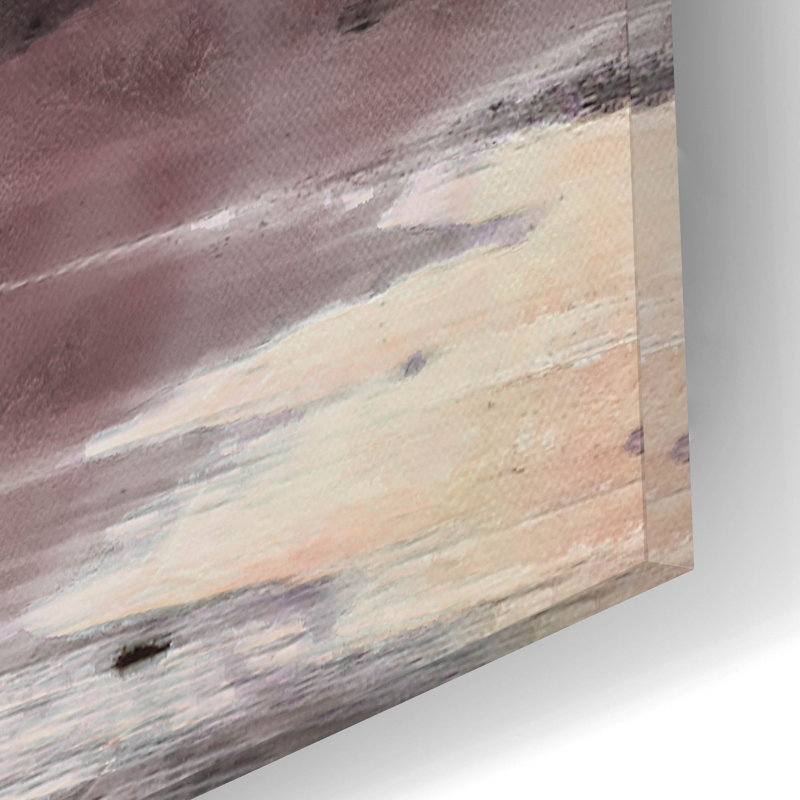  Art mural en verre «A New Morning 2» par Alonzo Saunders, 12 po x 12 po