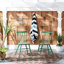 Chaise de patio empilable Kayden-1230621551