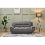 Eilir 77'' Faux Leather Sofa