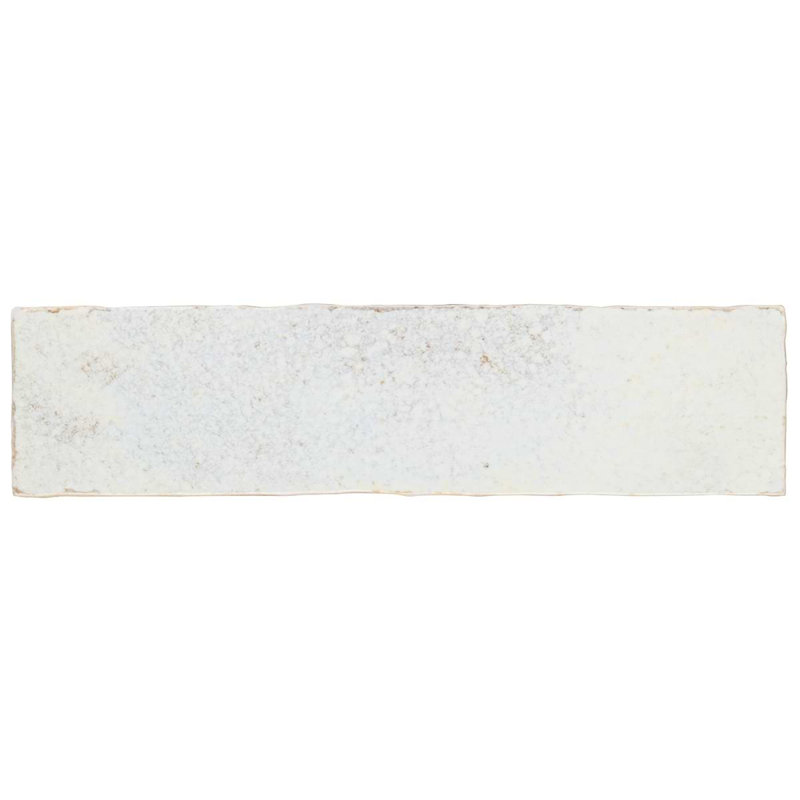 Kalay 3x12 Glossy Ceramic Subway Tile, White