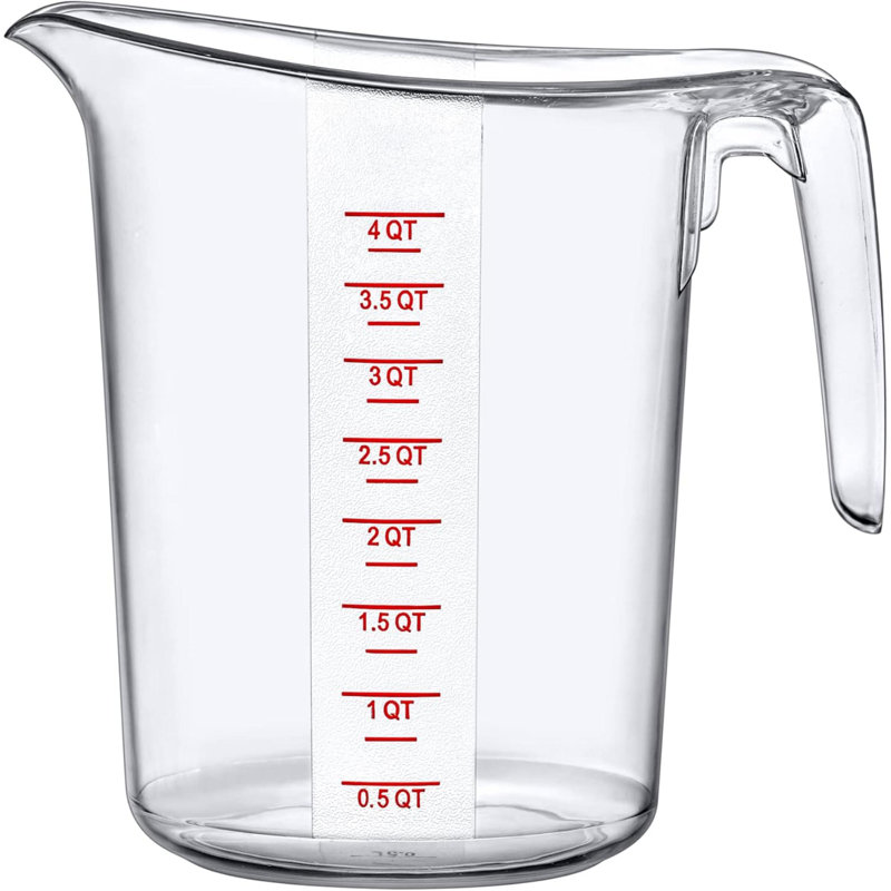 Carafe à mesurer en plastique incassable Melissa