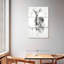 Cerf Brampt noir et blanc-108547726