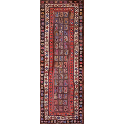 Tapis noué Moghan Bold