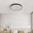 15.75inch Modern LED Flush Mount 3000K/4000K/6000K Dimmable Flush Mount Light