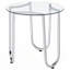 Table d'appoint chromée