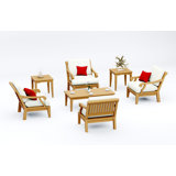 Sack Outdoor 7 - Piece Conversation Set