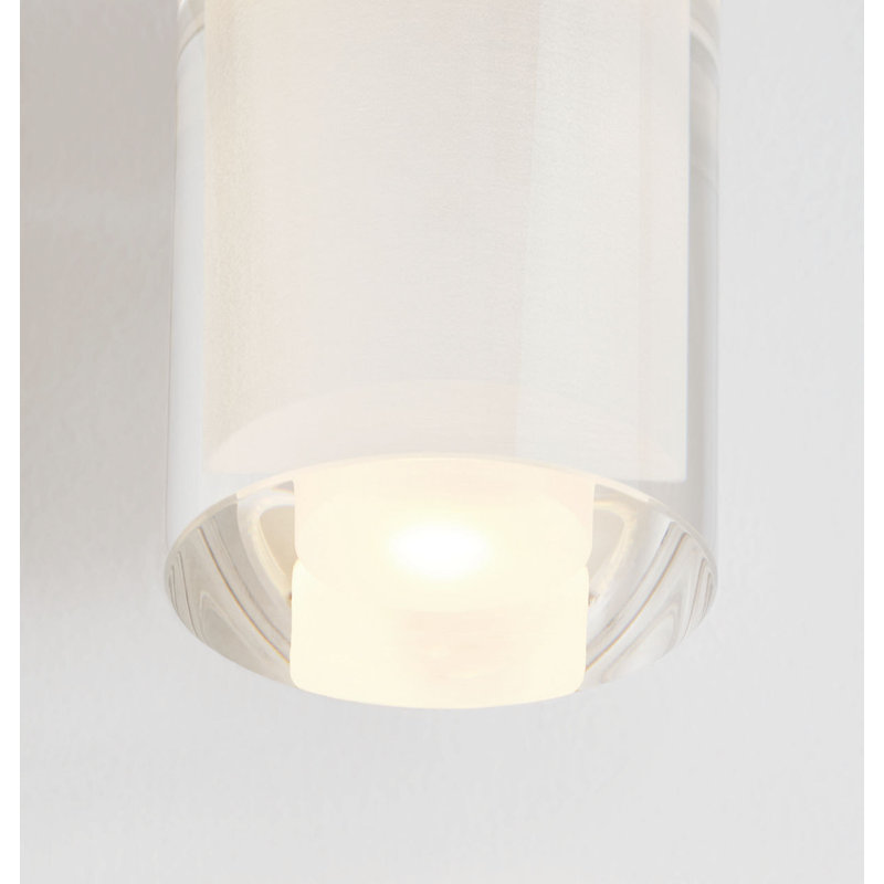 Esfera 5 - Light LED Bath Sconce, Natural Brass