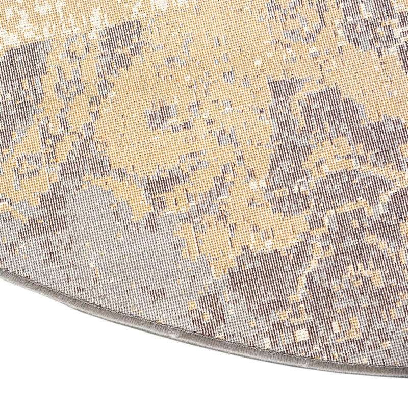 Arabica Oriental Indoor Rug, Round 3'3"