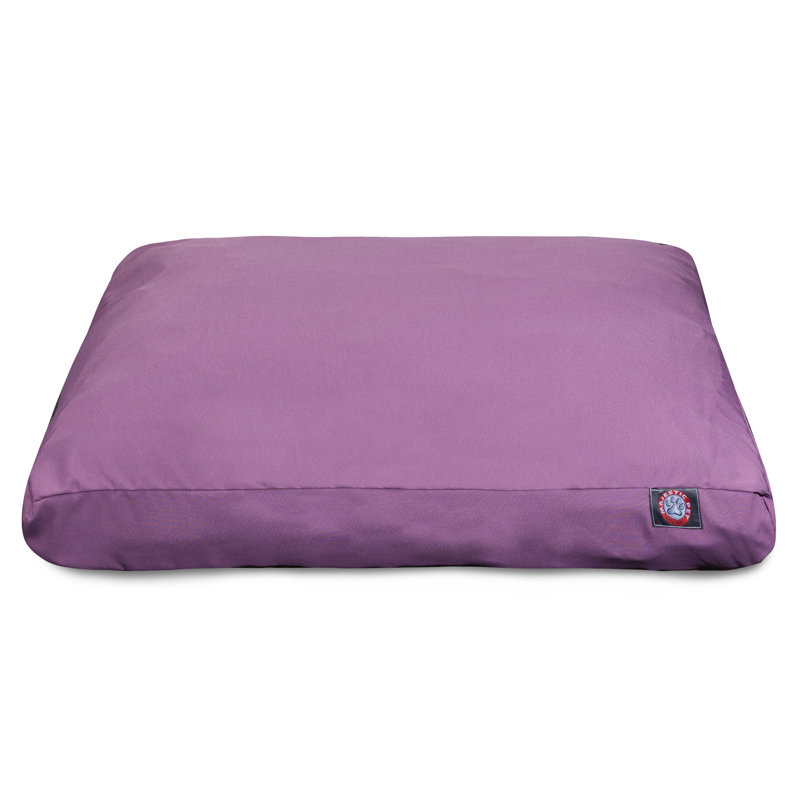 Coussin Villa, Aubergine, Petit (l 20 po x P 27 po x H 4 po);