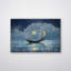 «Twilight Oceans Print» - art mural côtier coucher de soleil océan - soirée mer paysage affiche sur toile - œuvre d'art Moody Nature - voyage plage décor - suspension murale bord de mer paisible-145722859-145722856