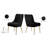 Owen Velvet Upholstered Side ChaiR-690425289