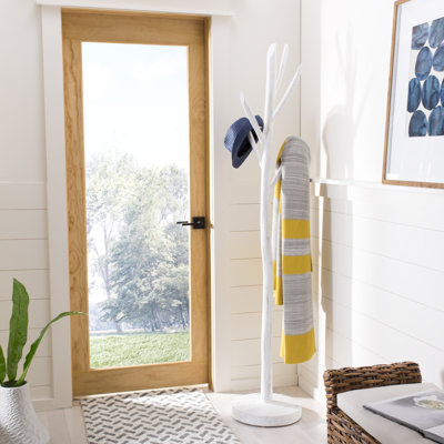 Bowyer Solid Wood Freestanding Coat Rack