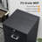 Kayeson 15.7'' Wide 2 -Drawer Mobile File Cabinet-1887631116