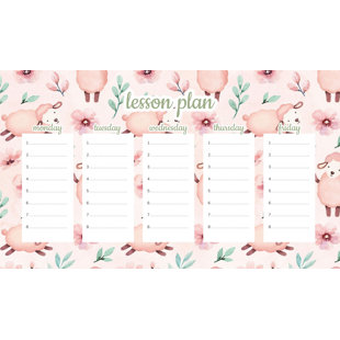 Magnetic Lesson Plan Adorable Sheep
