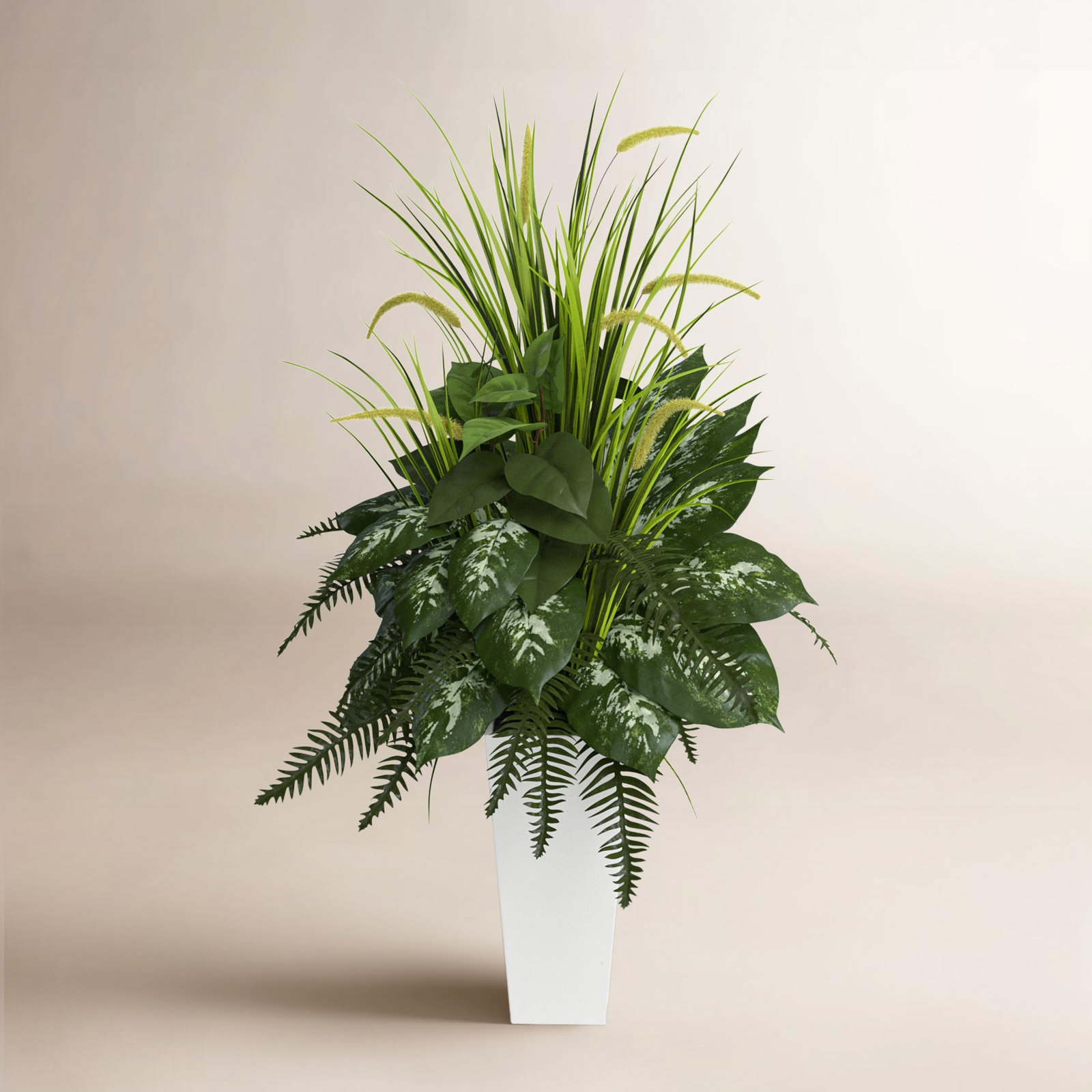 48" Fern Plant in Planter