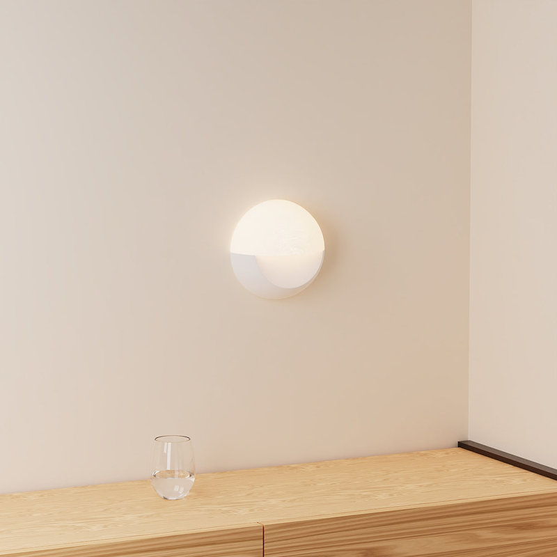 Proton Wall Sconce, Snow