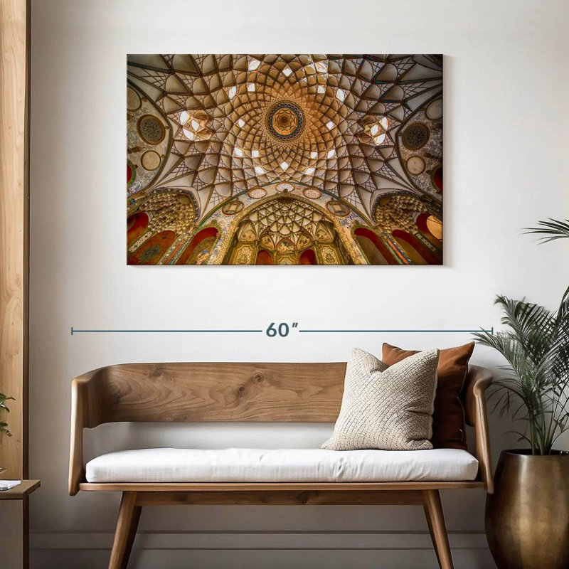 Plafond de maison Borujerdi, H 30 po x l 45 po