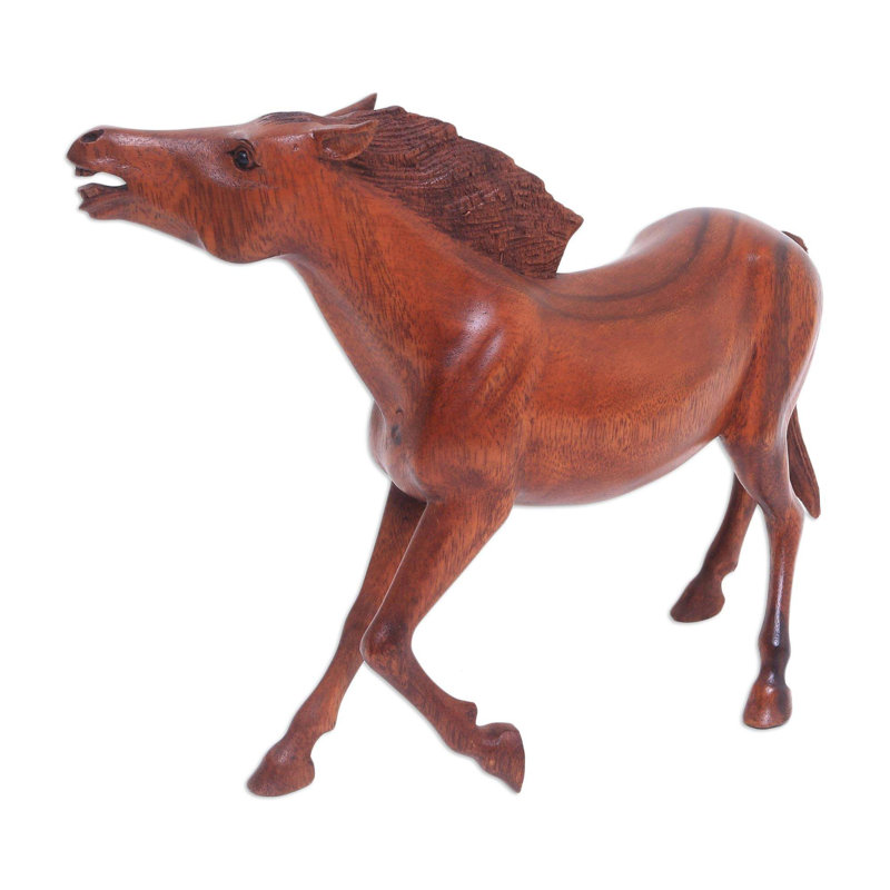 Statue en bois Eyal Wild and Free