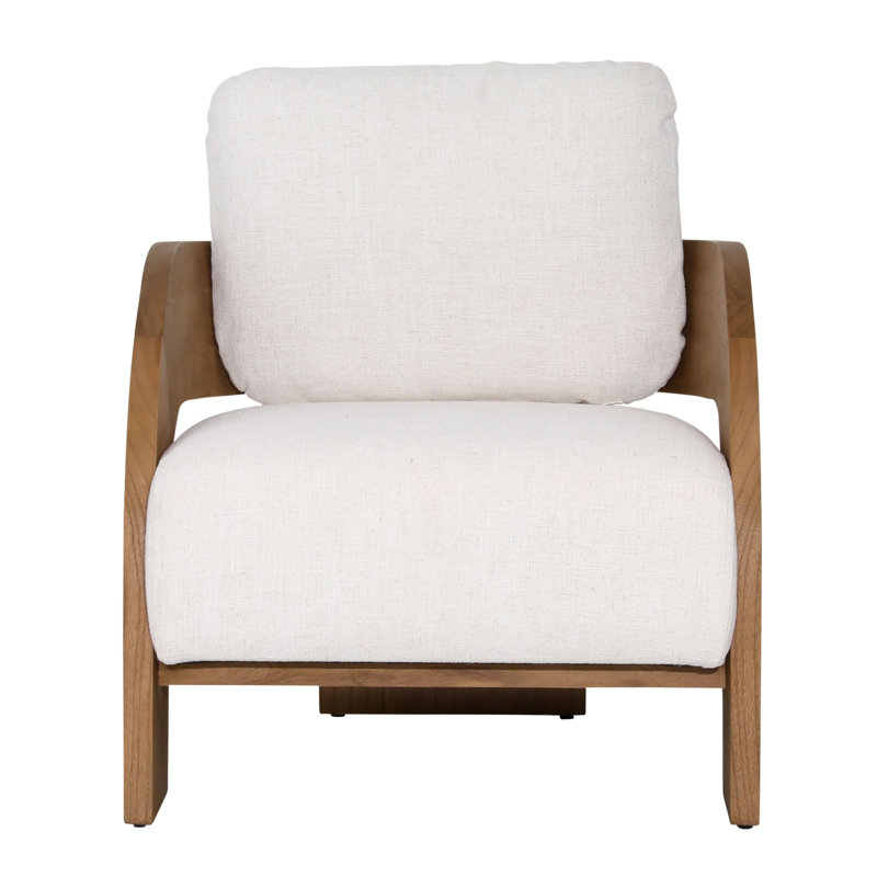 Maravi Upholstered Occasional Chair, Beige