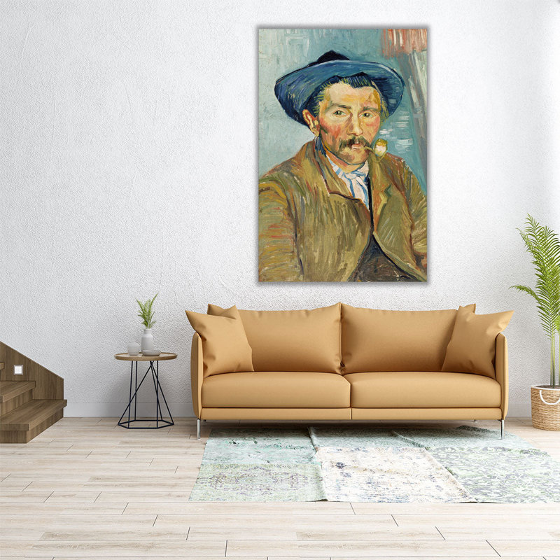 Le fumoir, 1888 - reproduction d'art sur toile, H 30 po x l 20 po