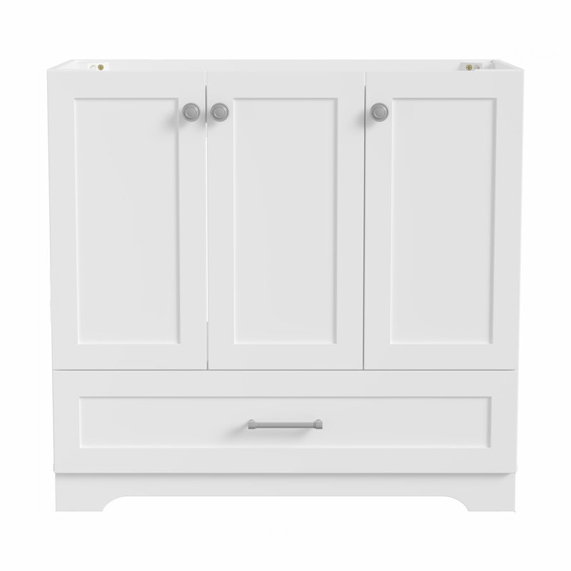 Meuble-lavabo rustique 36 po sans comptoir