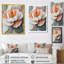 Décoration murale pivoines Monifa blanc et corail marbre II - pivoines-1187996562-1187996565-1187996573