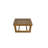 Abigal Outdoor Natural Cocktail Table