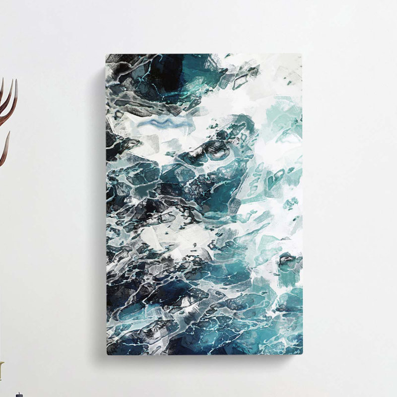 Tempest In Abstract - Wrapped Canvas, 76cm H x 50cm W x 3cm D