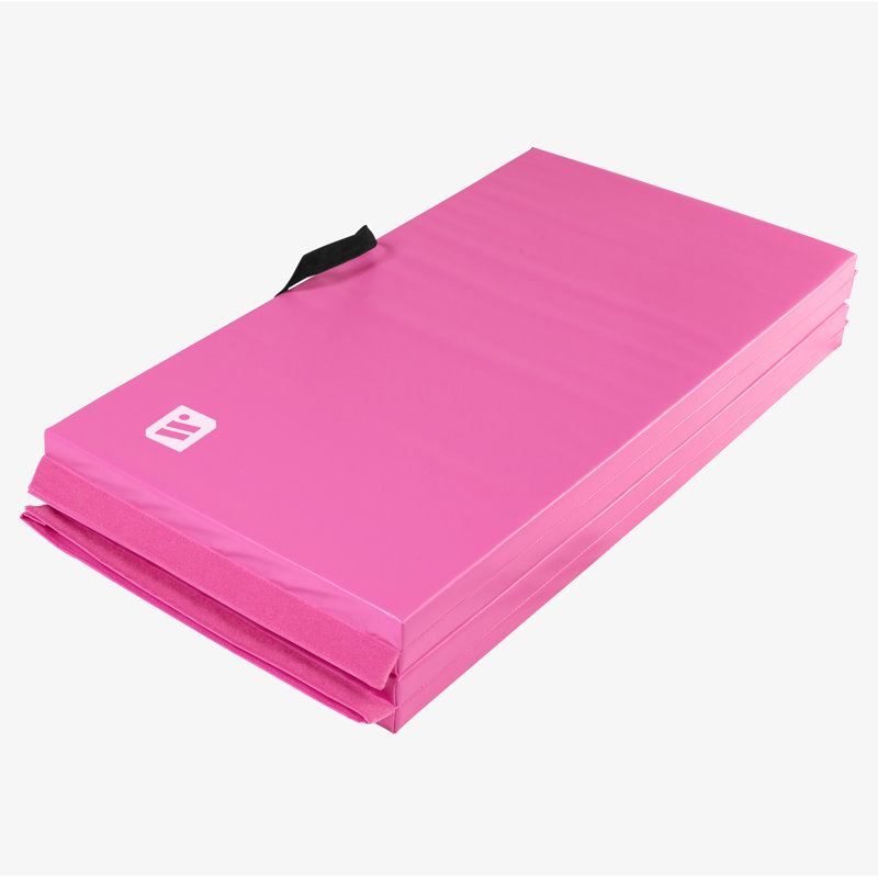 Tapis d'exercice en vinyle ECO, Rose, H 96 po x l 48 po x P 2 po