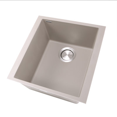 Plymouth 17'' L Single Basin Kitchen Sink
