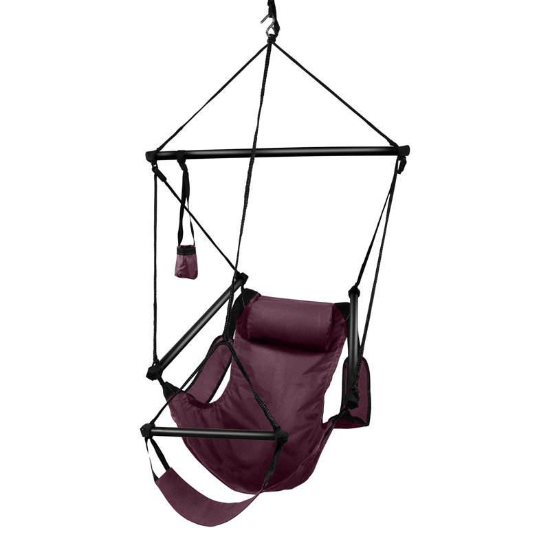Chaise hamac Bryanna, Bourgogne, Aluminium