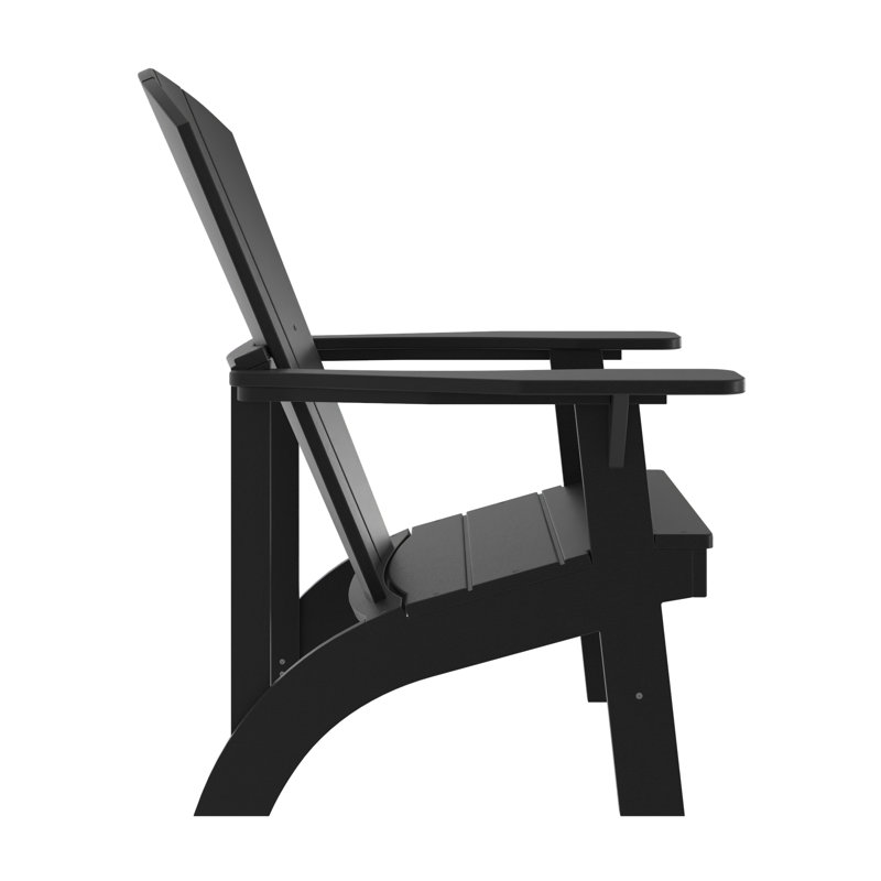 Chaise Adirondack classique Crystal Harbor Essential - noir, Bleu