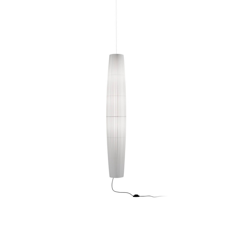 Maxi 4 - Light Pendant, Cream Translucent Ribbon, 4