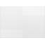 Table basse en stratifié blanc peu encombrante - Design d'angle contemporain pour le salon et les petits espaces-672139392