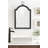Chaunie Engineered Wood Arch Mirror