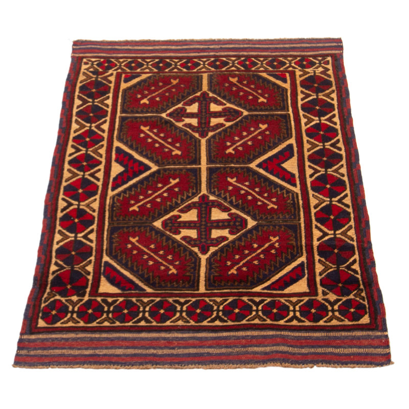 Romay One-of-a-Kind Rectangle 2'10" X 4'8" 1990s Wool Area Rug in