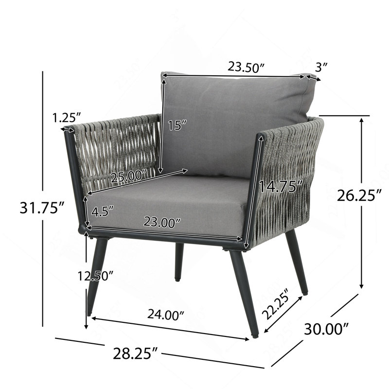 OCEANUS CHAT SET - CHAIR