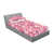 Magenta foncé, rose vif / floral est en rupture de stock sélectionné