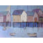 Boat House Row Print by Phyllis Adams