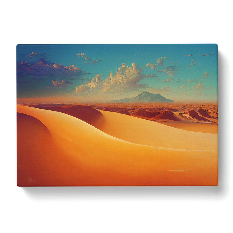 King Desert - Wrapped Canvas, 50cm H x 76cm W x 3cm D