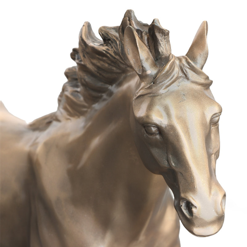Cheval galloping bronze